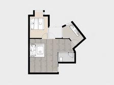 巴国城商圈 业主住家正规一室 诚心出售 家电齐全