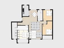 一梯一户,全明格局,户型方正,不把边,不靠道,安静