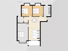 2007年经典三房,一梯两户,双地铁10/18号线150米!