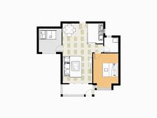 红谷滩万达旁精装两房,诚心出售