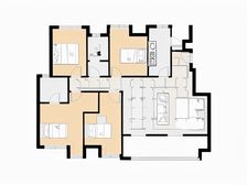 纯洋房社区,正规四房,户型方正采光好