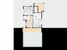 *水岸二楼带大平台 中式装修家电家具齐