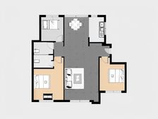 佰和悦府)商品房三室两厅两卫,精装修拎包入住