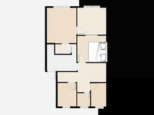 碧雅园一楼,房东之前将花园改成房间,就多了两个房间