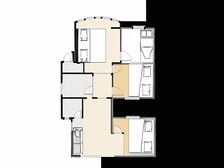 上坝路市政府套三精装修电梯家具家电齐全