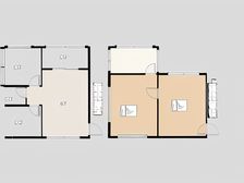 先锋小区 2室1厅 南