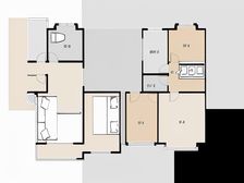 毛坯 跃层 带露台 4室2卫 步梯 6跃7