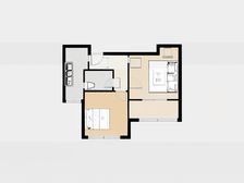 远香舫新上南向一居室,精装修视野好,业主诚意出售