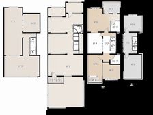 皇山别墅 毛坯房 证过二 南排有院子