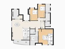蓝光雍锦府 品质大平层 楼层好 视野宽阔 装修200W