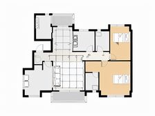 近地铁、精装修、南北对流双阳台、户型方正