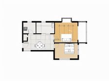 这个是大三房,面积124平,小区新,楼层好