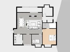 外滩名著3室1厅南北
