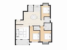 中凯前排三房,南北双阳台,境外业主诚意出售,价好谈