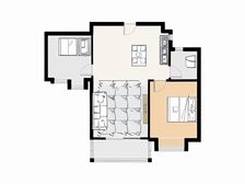 房东想置换大一点的房子 所以把这套卖掉