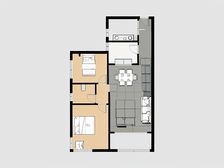 业主自住9成新装修3房 电梯中层 视野开阔