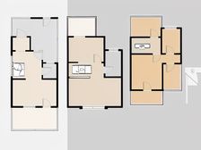 经开区!南昌院子旁龙隐山别墅上下三层!房东诚售