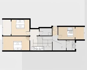 踏水桥北街二号 3室2厅 南
