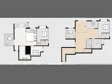 李家沱巴滨路锦绣江南一线江景顶跃精装6房带屋顶花园