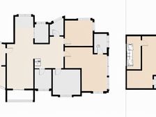 满五不唯一,小区中间楼栋顶复,带露台花园