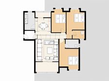 孝德湖边居住适宜,近地铁口,有匙即看