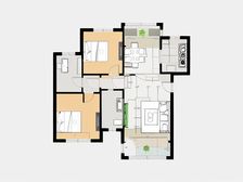 城开国际学园 3室2厅 东南