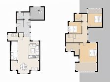 小区稀有在售联排 装修保养好 位置好,临河