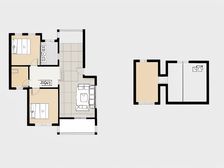 中兴和园1期的顶楼复式。价格可以谈。
