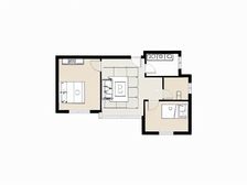 三元三村 飞机户型 三开间朝南 婚房 户型好 家居环保