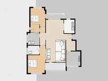 此房满五非一,南北对流双阳台,小高层楼层好一线望江