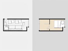 蓝色港湾 2室1厅 东南