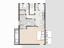 山海湾下叠,单层面积大,带大院子+地下室+地下车位