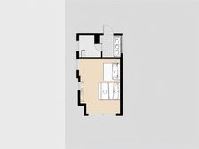 佰和锦园 1室1厅 南 北