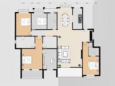 洱海边大平层一梯一户3.25层高电梯入户小高层