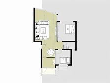 顶跃 带露台 面积大