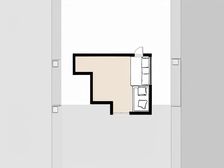 路劲中心 1室1厅 北