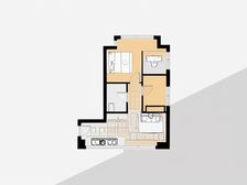 不欠贷款 万达广场,精装两室,中间楼层,东北采光好