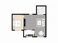 湾里南小区 两室一厅 中间楼层