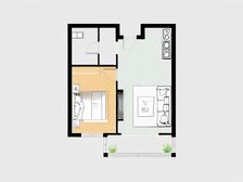 东方圣荷西 精装南向一室 视野无遮挡 业主诚心卖