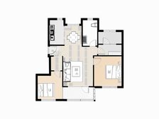 品牌小区,华润物业,清水,楼层好,采光好