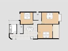 新牌坊区域,锦绣广苑清水大两房,业主诚心出售