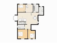 东华崇文旁德胜凯旋花园 两梯三户小高层