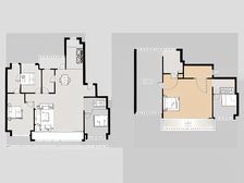 保利天悦,顶层复式, 奢华空间,带露台,身份象征