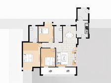 精装修未入住,南北通透三房,方正户型,业主诚心出售