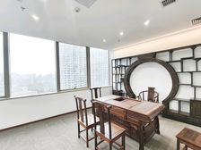 星海广场高端商务楼!365平精装入住!带家具!