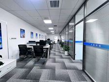 星海商圈高端商务楼!356平全新精装修!正对电梯!