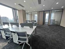东站地铁口出租精装带全套办公家具面积50-3000平