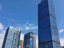 茅台大厦 558平电梯口 7十1格局 免空调费租金含税