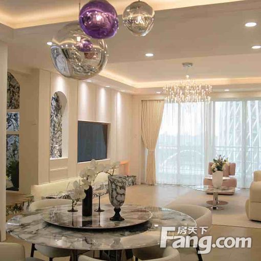 顶豪上线 珠江帝景苑 头排看广州塔景观 高端定制江景大四房