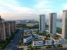 九龙湖赣江边 朝东30米超大展示面适合总部办公茶室接待中医